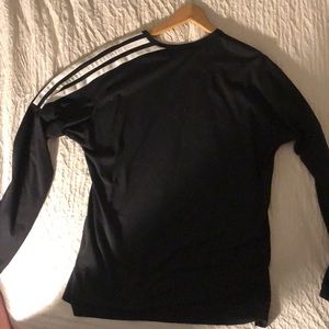 Large black Y-3 Yohji Yamamoto-adidas collaboration piece.